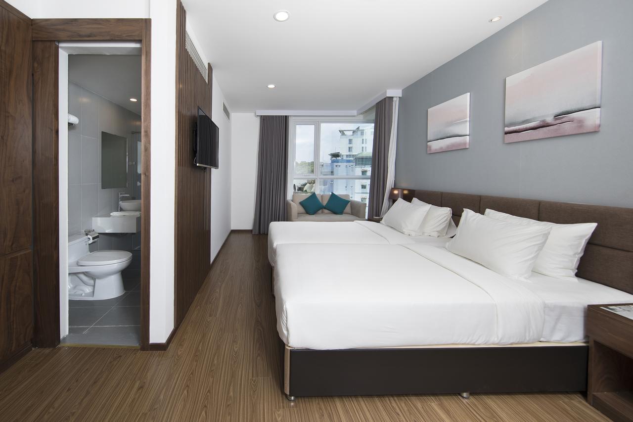 The Blue Hotel Ho Či Minovo Město Pokoj fotografie